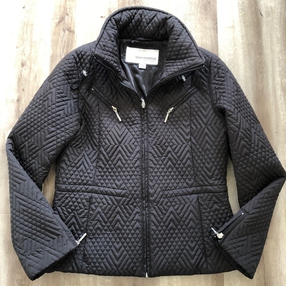 Weatherproof Garment Company, Quilted Jacket, Black, Size S, Very Nice Condition - Picture 4 of 15